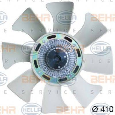 BEHR HELLA SERVICE 8MV376734291 Вентилятор, охолодження двигуна