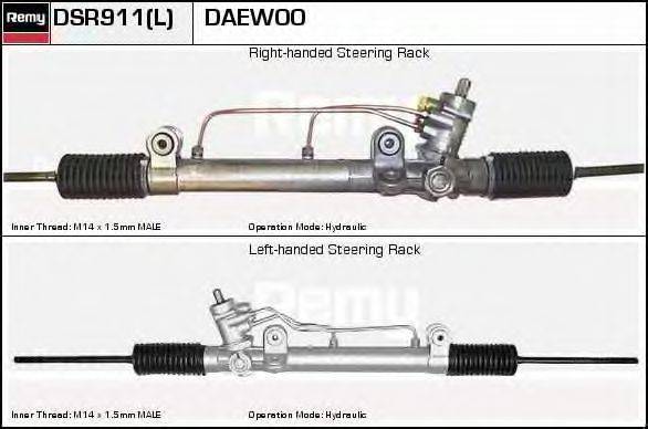 DELCO REMY DSR911 Рульовий механізм