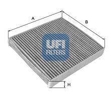 UFI 5417500 Фільтр, повітря у внутрішньому просторі