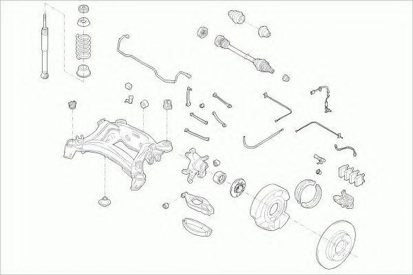 BOGE MERCECKLARB002 Рульове управління; Підвіска колеса