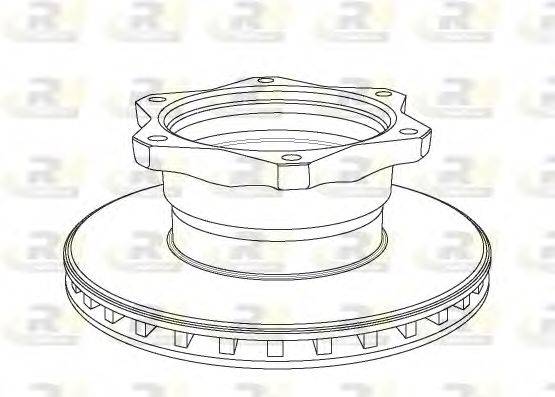 ROADHOUSE NSX105820 гальмівний диск
