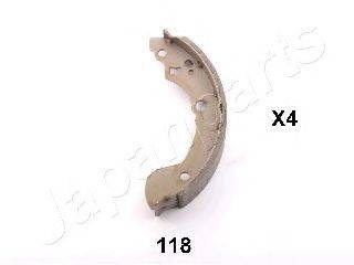 JAPANPARTS GF118AF Комплект гальмівних колодок