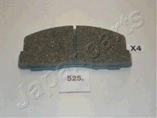JAPANPARTS PA525AF Комплект гальмівних колодок, дискове гальмо