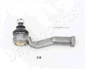 JAPANPARTS TI316 Наконечник поперечної кермової тяги