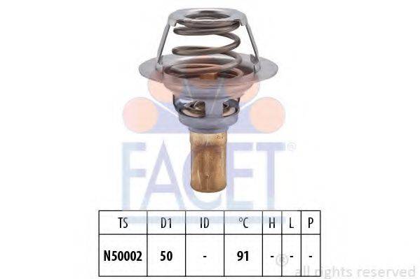 FACET 78327S Термостат, охолоджуюча рідина
