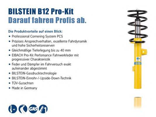 BILSTEIN BIL015798 Комплект ходової частини, пружини / амортизатори