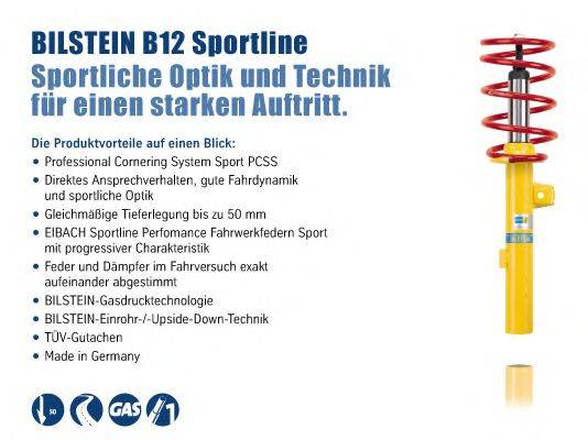 BILSTEIN BIL015316 Комплект ходової частини, пружини / амортизатори