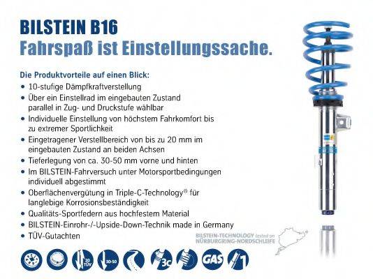 BILSTEIN BIL004754 Комплект ходової частини, пружини / амортизатори
