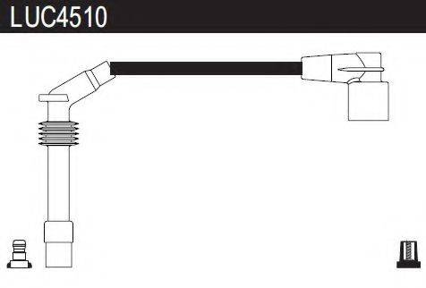 LUCAS ELECTRICAL LUC4510 Комплект дротів запалювання