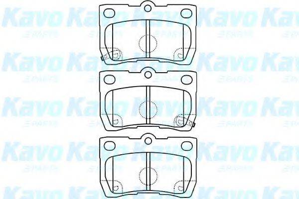 KAVO PARTS BP9099 Комплект гальмівних колодок, дискове гальмо