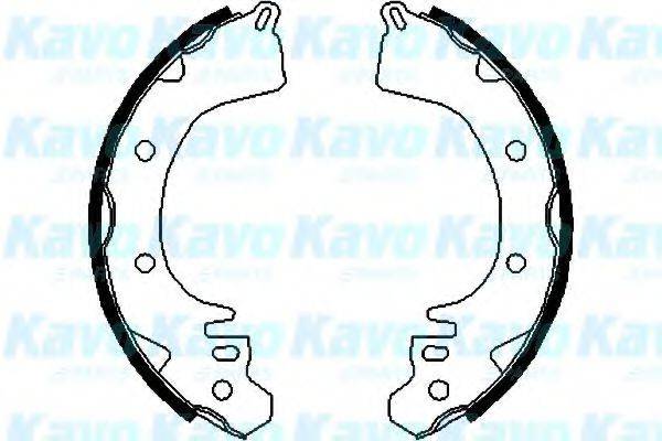 KAVO PARTS BS6405 Комплект гальмівних колодок