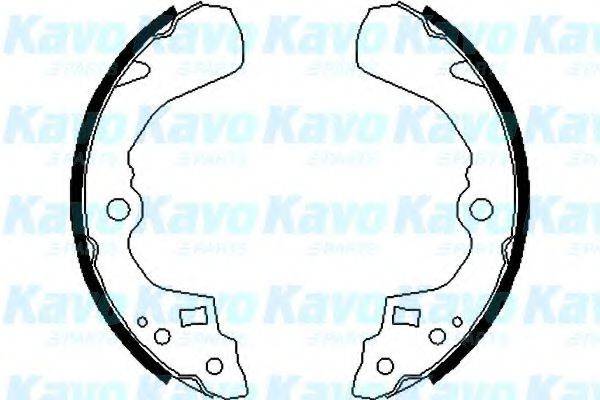 KAVO PARTS BS8907 Комплект гальмівних колодок