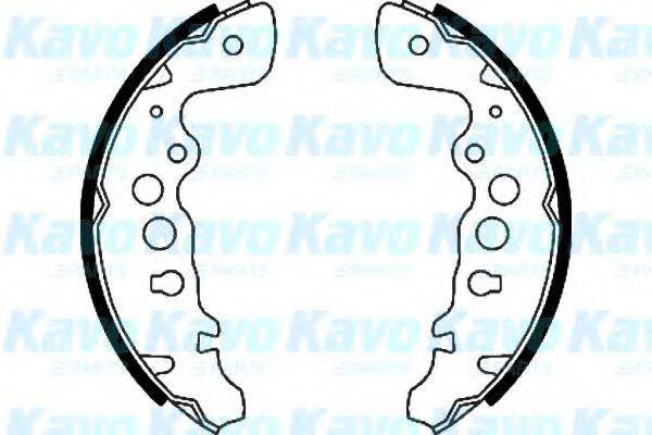 KAVO PARTS BS8916 Комплект гальмівних колодок