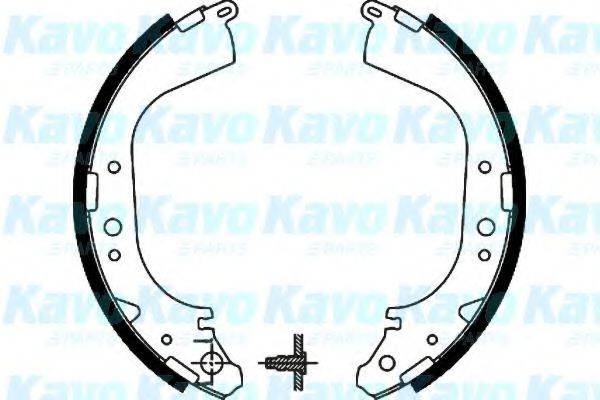 KAVO PARTS BS9909 Комплект гальмівних колодок