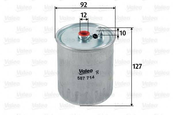 VALEO 587714 Паливний фільтр