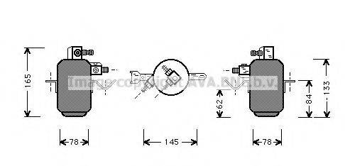 AVA QUALITY COOLING MSD003 Осушувач, кондиціонер