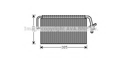 AVA QUALITY COOLING MSV543 Випарник, кондиціонер