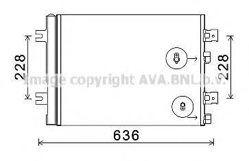 AVA QUALITY COOLING RT5467D Конденсатор, кондиціонер
