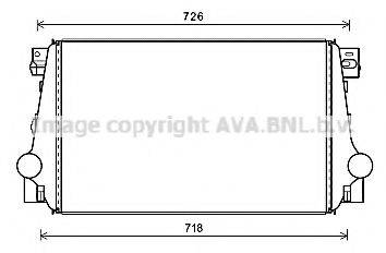 AVA QUALITY COOLING VW4371 Інтеркулер
