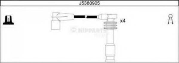NIPPARTS J5380905 Комплект дротів запалювання