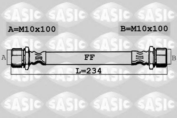 SASIC SBH6366 Гальмівний шланг