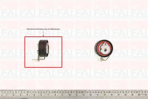 FAI AUTOPARTS T9345 Натяжний ролик, ремінь ГРМ
