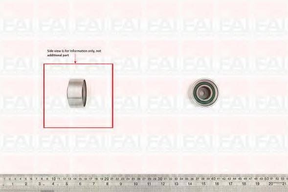 FAI AUTOPARTS T9456 Паразитний / Ведучий ролик, зубчастий ремінь