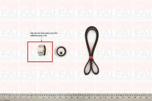 FAI AUTOPARTS TBK07 Комплект ременя ГРМ
