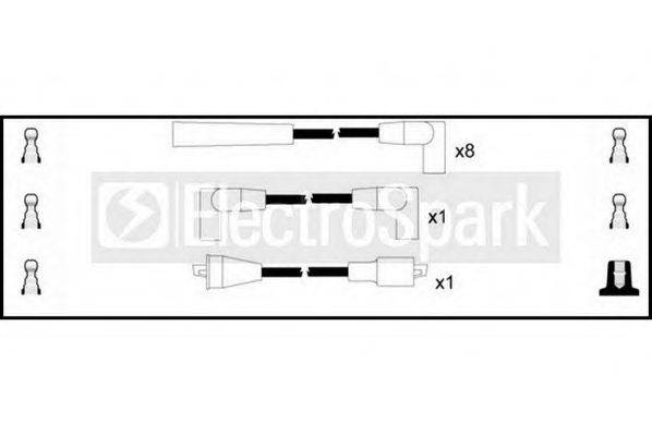 STANDARD OEK034 Комплект дротів запалювання