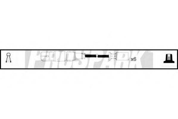 STANDARD OES918 Комплект дротів запалювання