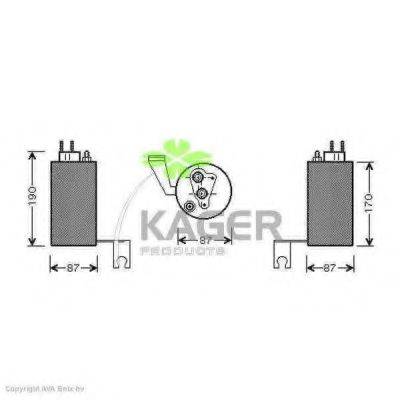 KAGER 945549 Осушувач, кондиціонер