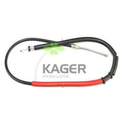 KAGER 190724 Трос, стоянкова гальмівна система