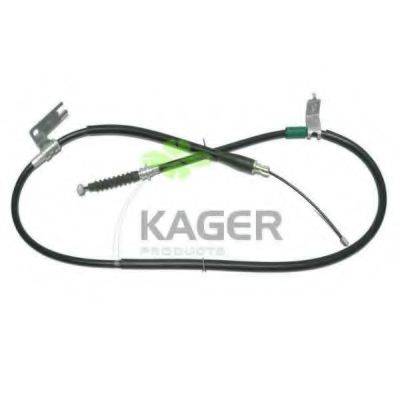 KAGER 196217 Трос, стоянкова гальмівна система