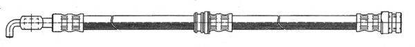 KAWE 511669 Гальмівний шланг