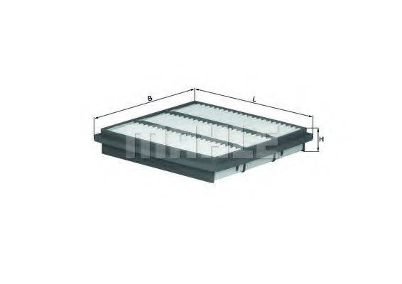MAHLE ORIGINAL LX989 Повітряний фільтр