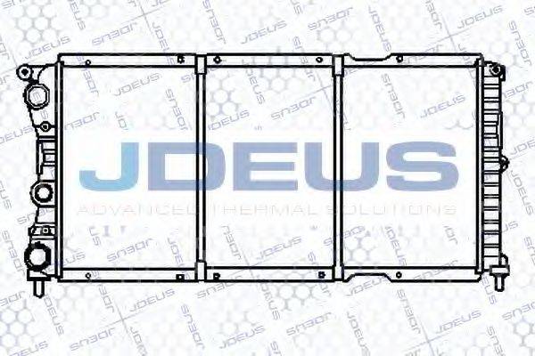 JDEUS 011V34 Радіатор, охолодження двигуна