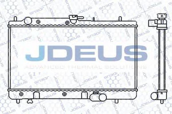 JDEUS 016N14 Радіатор, охолодження двигуна