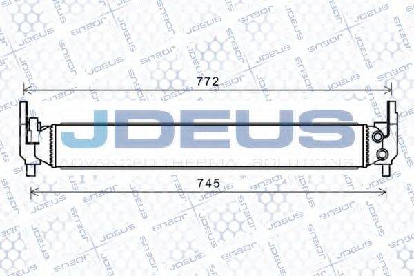 JDEUS 025M14 Низькотемпературний охолоджувач, інтеркулер