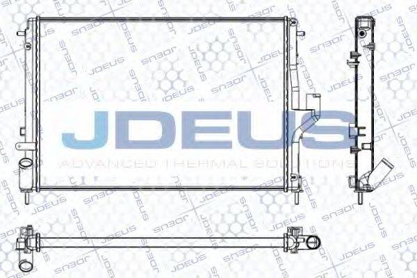 JDEUS RA0231050 Радіатор, охолодження двигуна