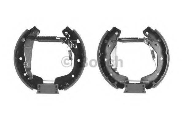 BOSCH 0204114651 Комплект гальмівних колодок
