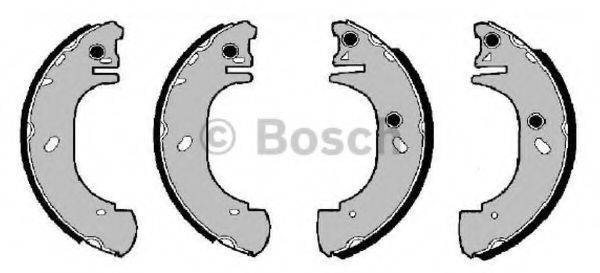 BOSCH F026004524 Комплект гальмівних колодок
