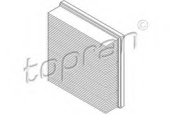 TOPRAN 103008 Повітряний фільтр