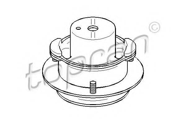 TOPRAN 400248 Опора стійки амортизатора