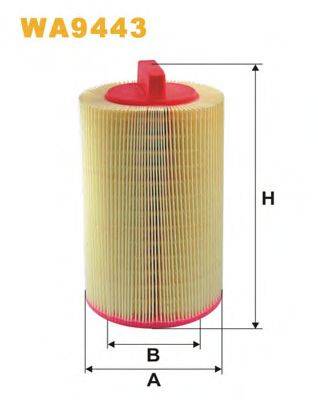 WIX FILTERS WA9443 Повітряний фільтр