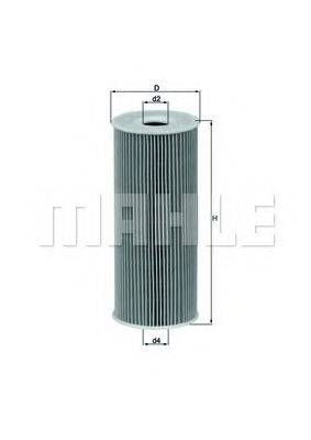 KNECHT OX143D Масляний фільтр