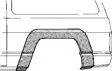 VAN WEZEL 3240146 Боковина
