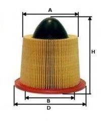 UNIFLUX FILTERS XA3072 Повітряний фільтр