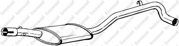 BOSAL 281915 Середній глушник вихлопних газів
