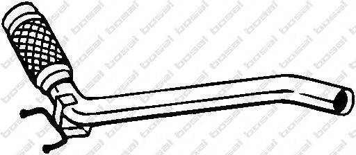BOSAL 800201 Труба вихлопного газу