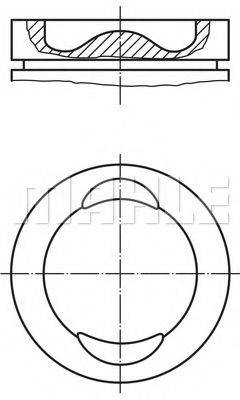 PERFECT CIRCLE 56018080 Поршень